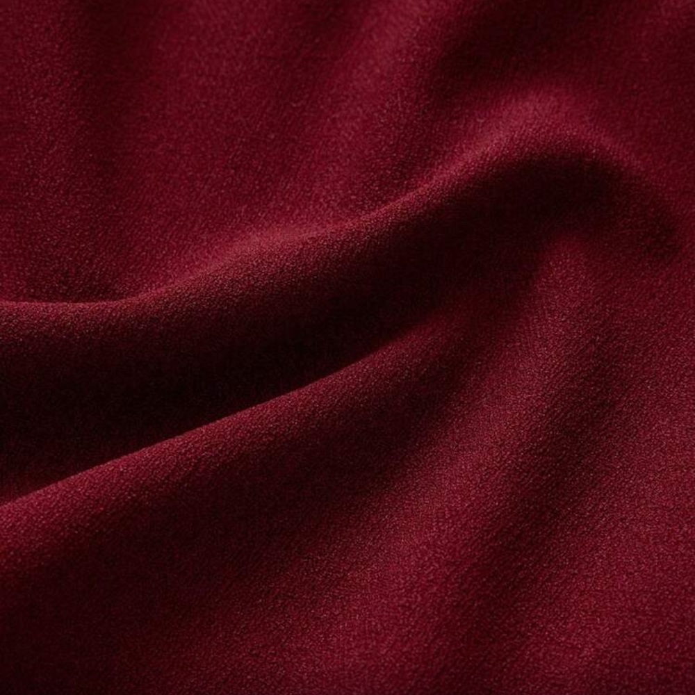 Elegant Burgundy Sleeveless Dress - Picture 10 of 11